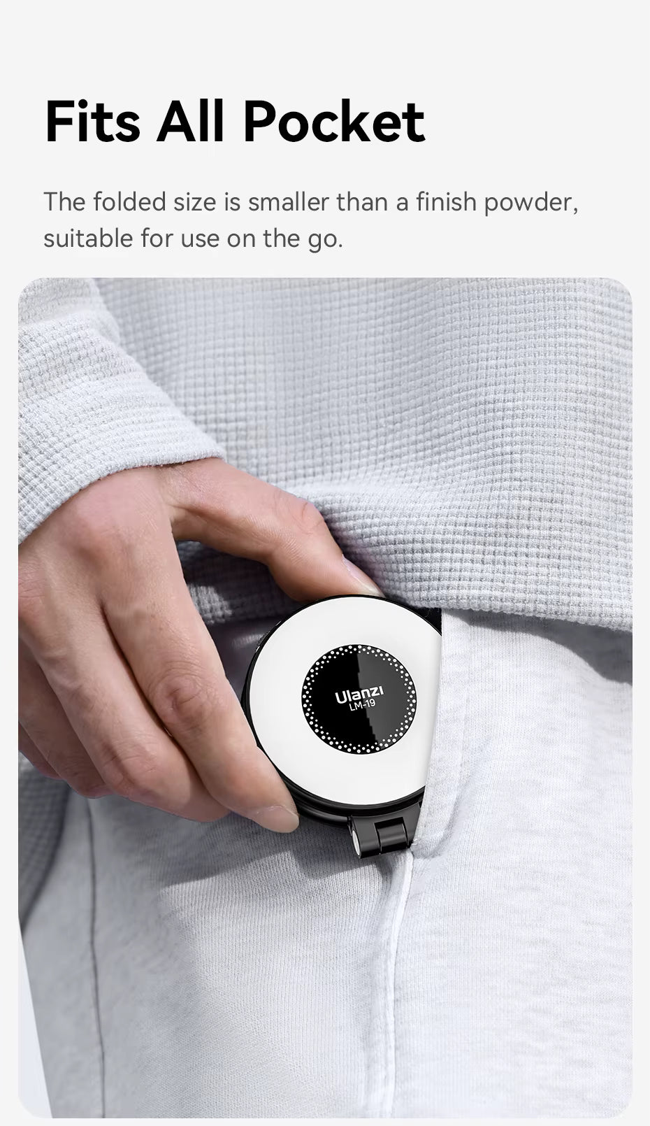 LM19 MagSafe Magnetic fill light