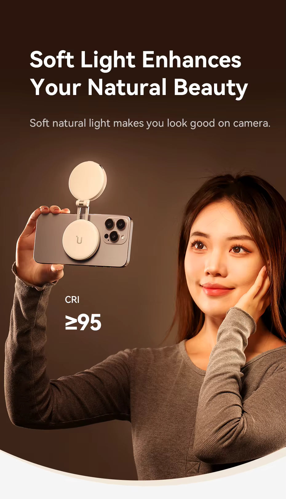 LM19 MagSafe Magnetic fill light