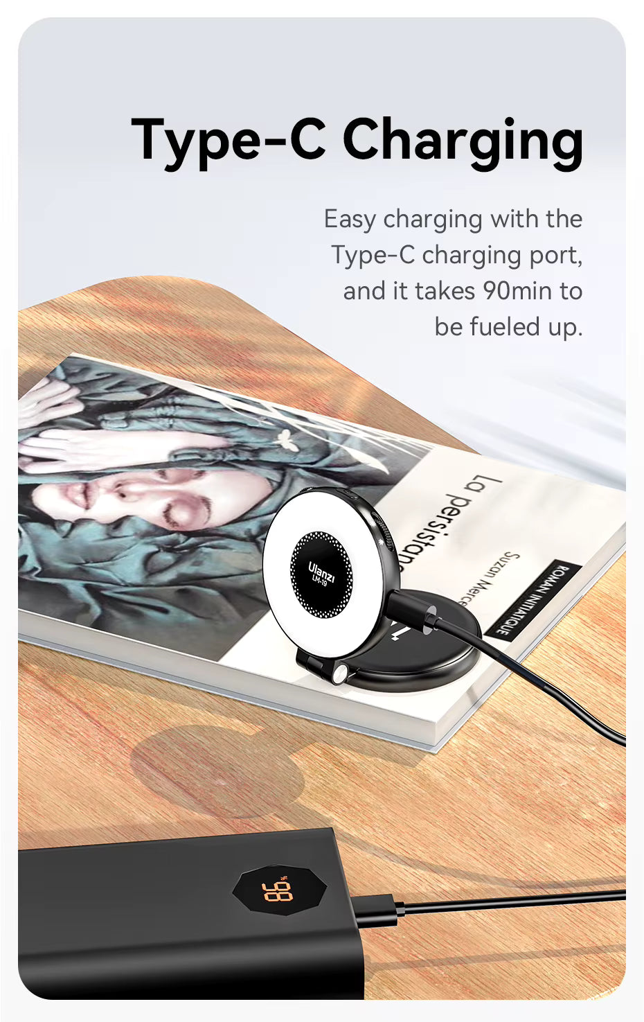 LM19 MagSafe Magnetic fill light